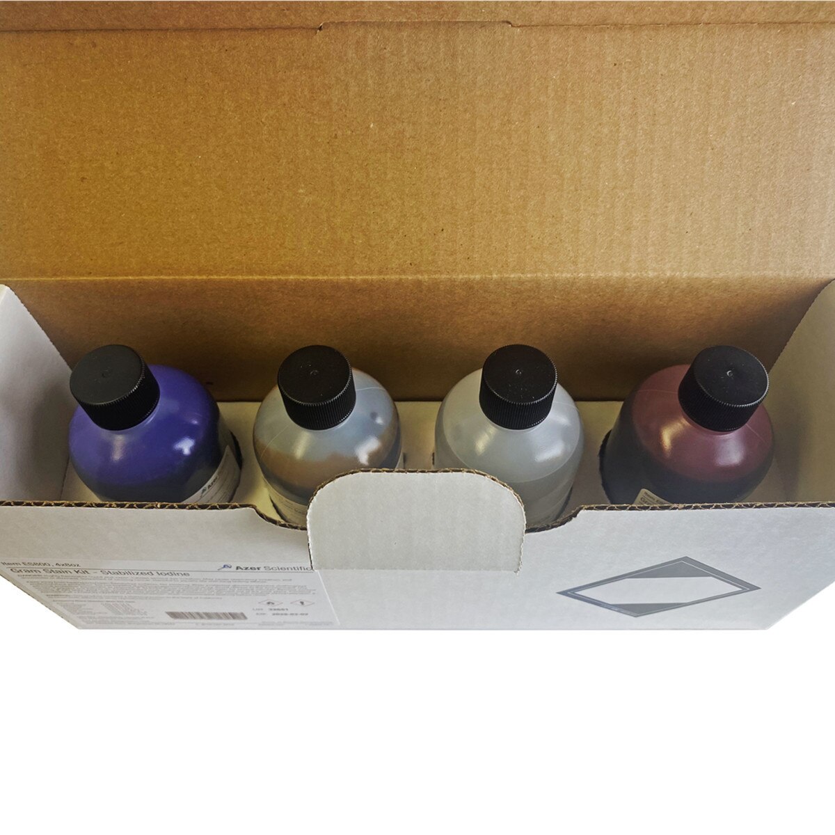 Gram Stain Kit, unstabilized iodine